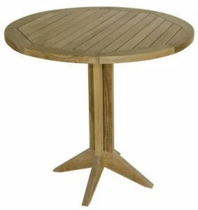 Il Giardino di Legno Круглый садовый стол из дерева Macao 702+831