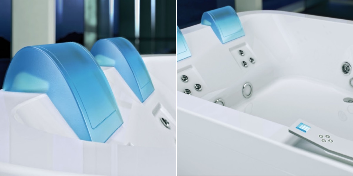 Ванна с гидромассажем "HYDRO FRIENDLY" Aquasoul Extra напольная 9443-580A Jacuzzi 9443580A - Вид №1