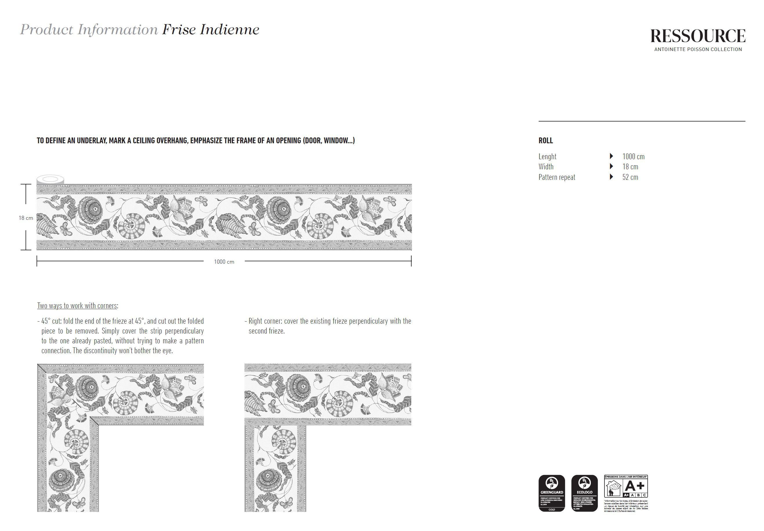 Обои с рисунком Ressource Антуанетта Пуассон ARCH-00046582 - Вид №6