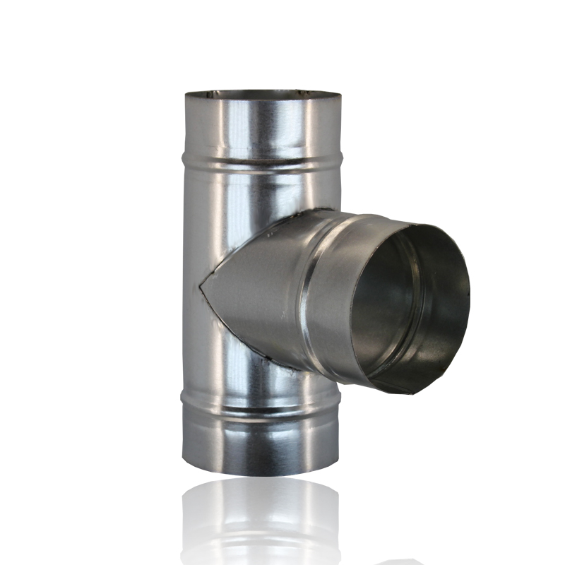 Тройник круглый (оц. сталь) d250/250/250 Santreyd 00-0232-018 - Вид №1