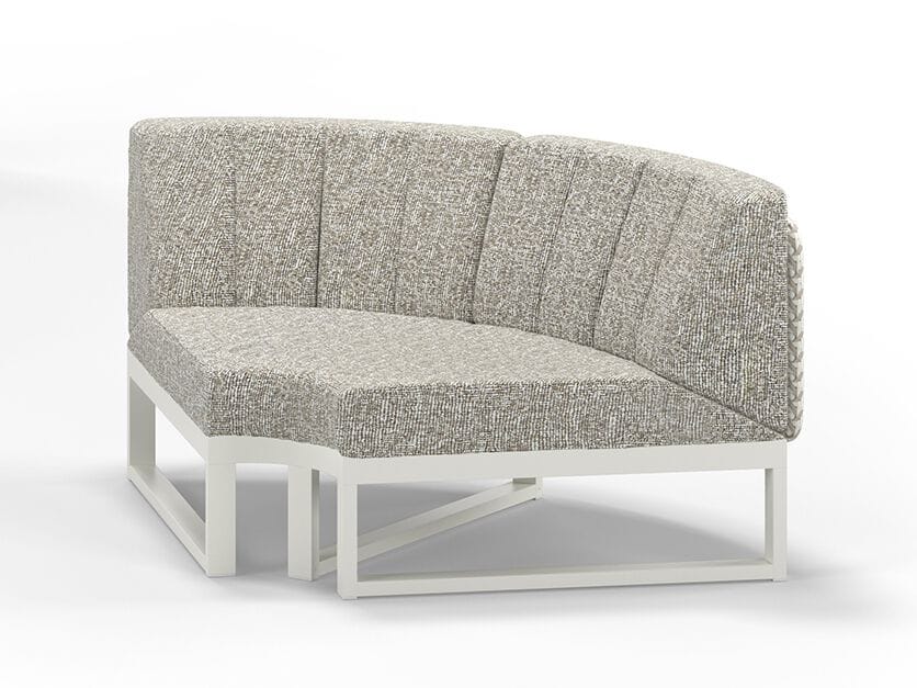 Угловой садовый диван из ткани MAMAGREEN Munia ARCH-00015782