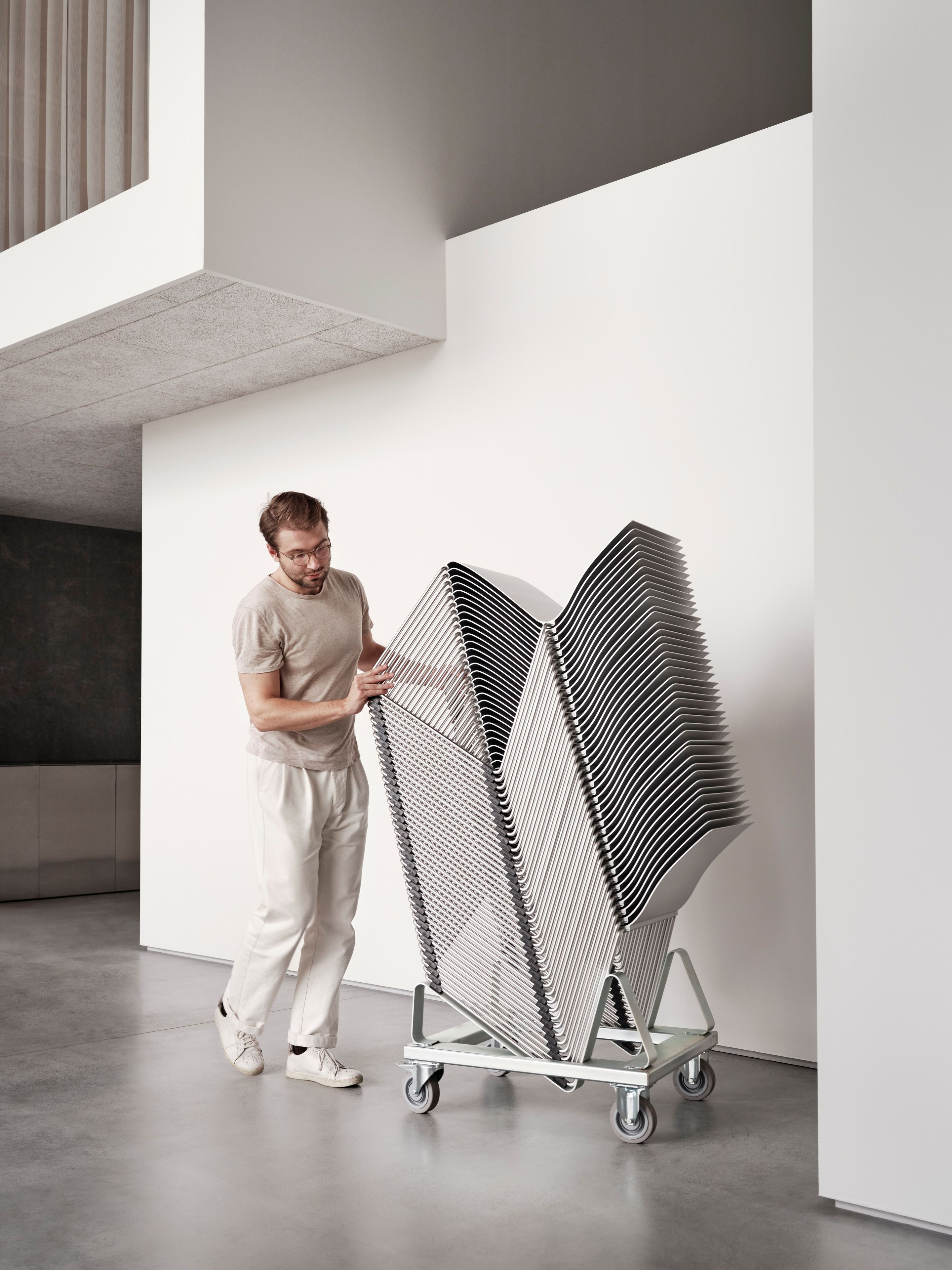 Штабелируемый стул для салазок Bla Station STING ARCH-00038786 - Вид №13