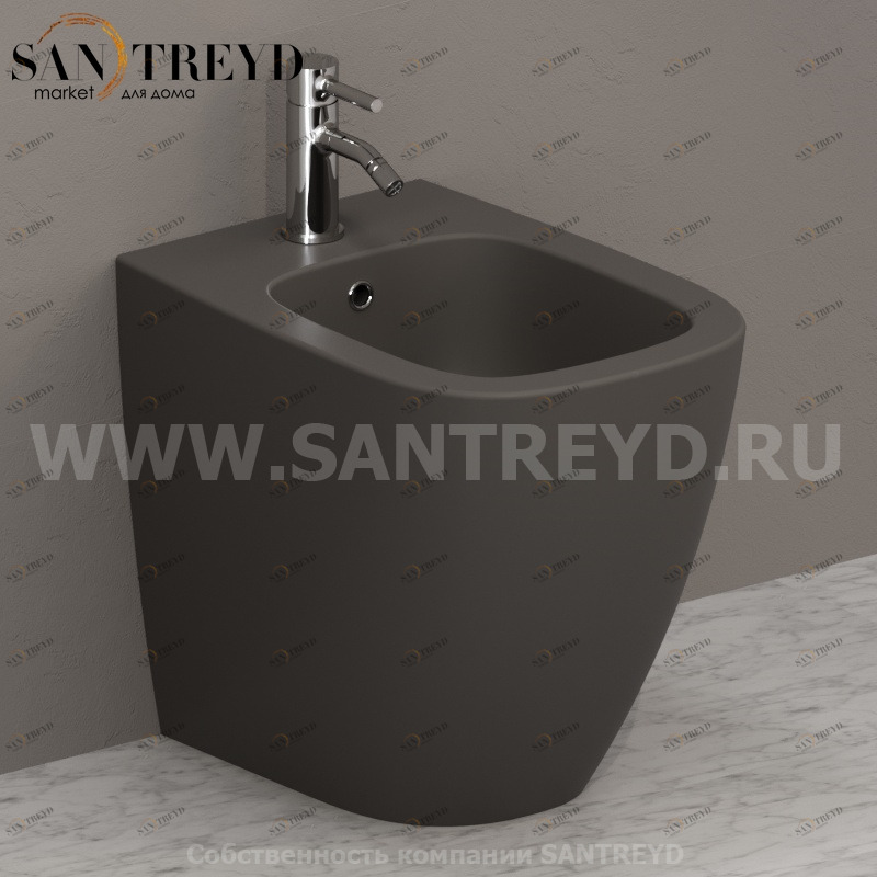 GN010AT Биде напольное GENESIS Ceramica Globo