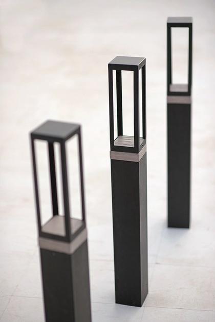 Ethimo Светодиодный металлический столбик Carrè Carré sun-id-1370675 - Вид №1