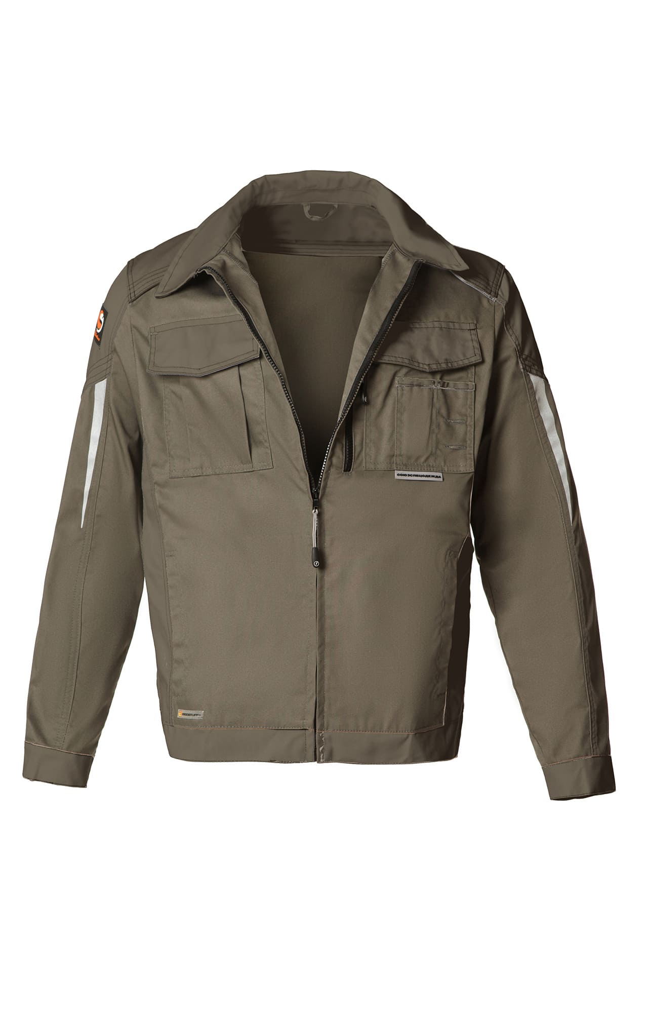 5026424 Костюм  NEW серый хаки STATUS  Летняя спецодежда  размер 52-54/170-176  - Вид №4