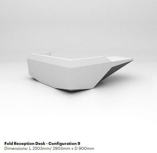 Isomi Стойка администратора для модульного офиса из твердой поверхности Fold sun-id-1442042 - Вид №10