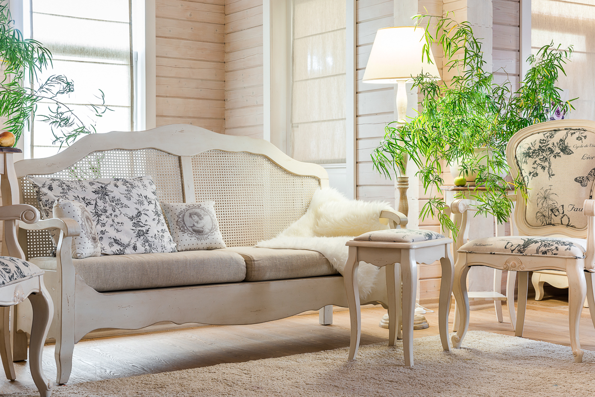 Скамейка деревянная белая Mobilier de Maison ДОМАШНЯЯ ОБСТАНОВКА MOBILIER DE MAISON 017230 Белый Santreyd  - Вид №2
