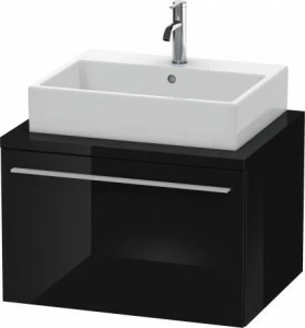 XL541104040 Тумбочка для консоли X-Large #XL5411 700 x 548 мм Черный глянцевый лак