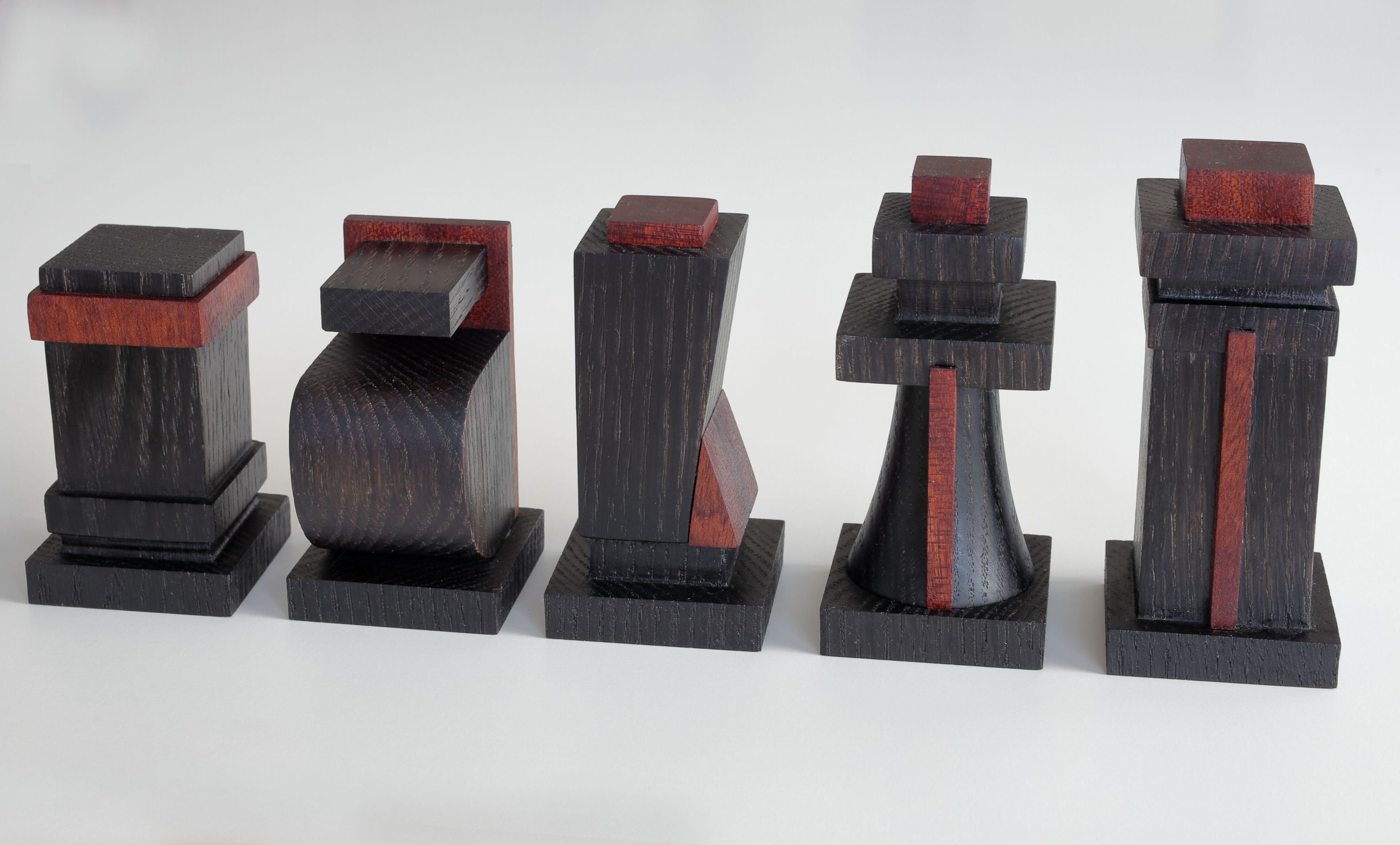 Шахматная доска из массива дуба и красного дерева Deodara SCACCHI ARCH-00001135 - Вид №5