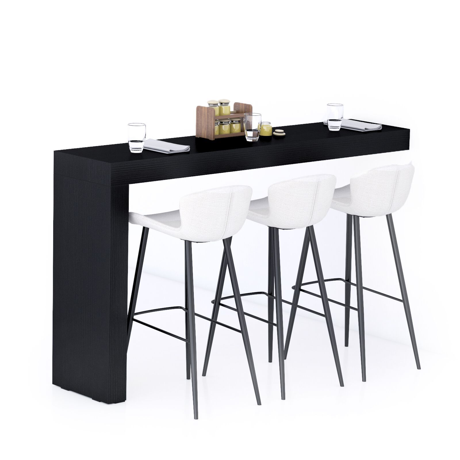 Высокий стол на полуострове в облагороженном Mobili Fiver Evolution ARCH-00029986 - Вид №59