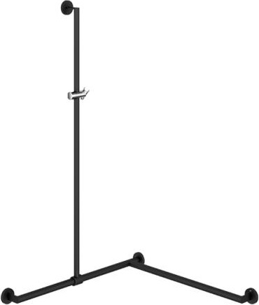 900.35.33460 Поручень для душа с выдвижным держателем для душа HEWI Greifen  - Вид №2