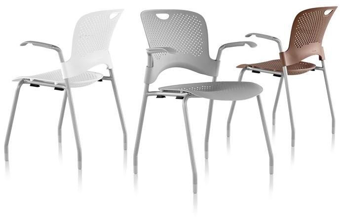 Herman Miller Штабелируемый стул nylon® с подлокотниками Caper sun-id-1376593 - Вид №11