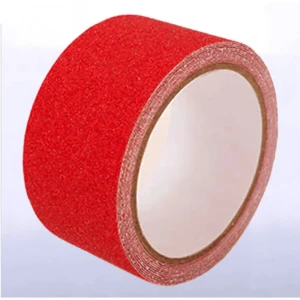 91808996 Противоскользящая абразивная лента Safetystep крупная зернистость 60 grit размер 25мм х 18.3м цвет красный STLM-1400227