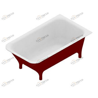 1MP305RR Ванна отдельностоящая Kos by Zucchetti Morphing