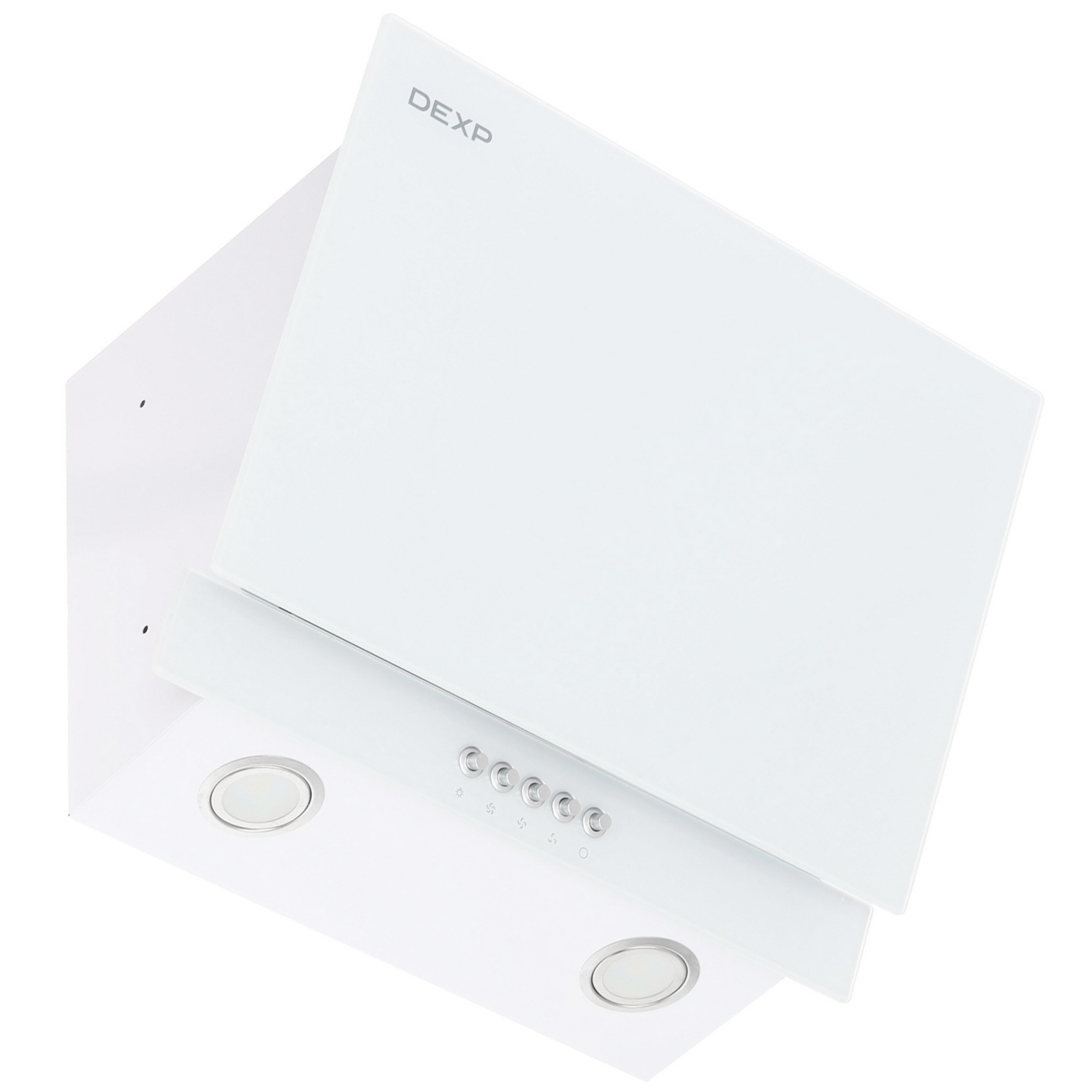 9089195 Вытяжка наклонная DEXP SC50W-700 белый/белый STDN-0083270