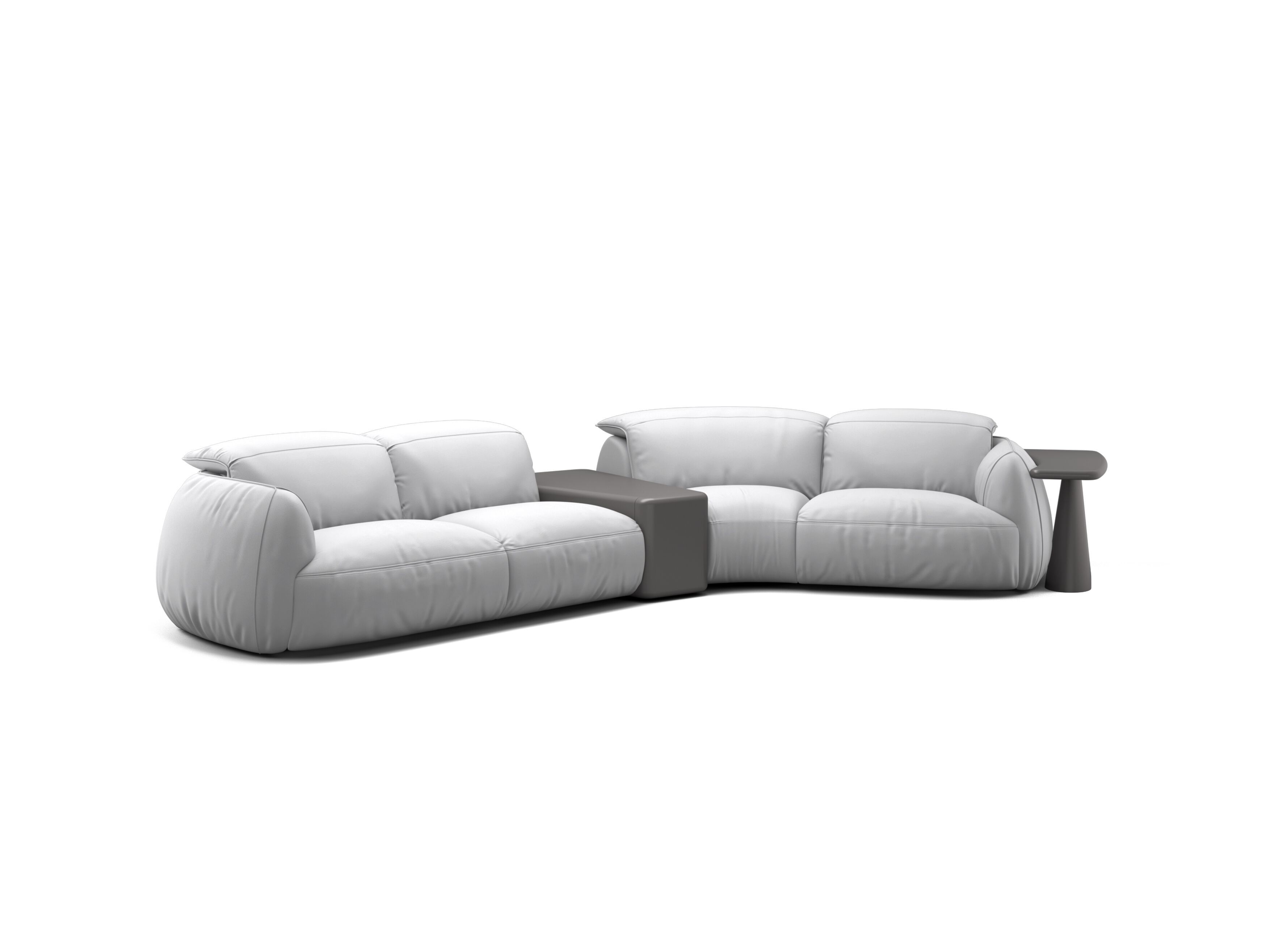 4-местный кожаный диван Natuzzi Italia Mindful ARCH-00077747 - Вид №3