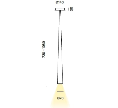 Алюминиевый светодиодный потолочный светильник Quadrifoglio Group DRINK ARCH-00100266 - Вид №7