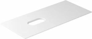 Керамическая полка с отверстием SX-DX 101x46 Белый  2053MT GALASSIA Tabulae