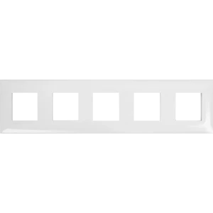 Рамка для розеток и выключателей DKC Avanti 5 постов цвет белое облако