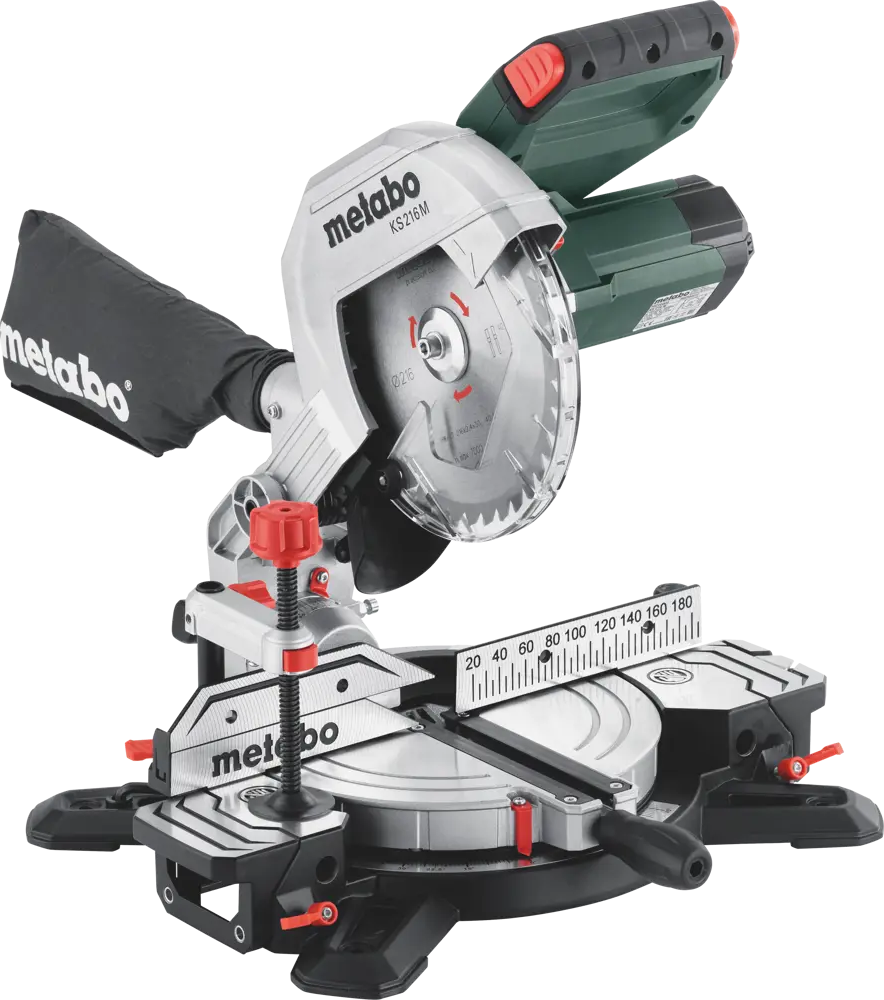 88396906 Пила торцовочная сетевая Metabo KS216M, 1350 Вт, 216 мм STLM-0845770