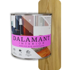 91951325 Масло для интерьера Dalamant Interior матовое цвет бесцветный 2 л STLM-1403121
