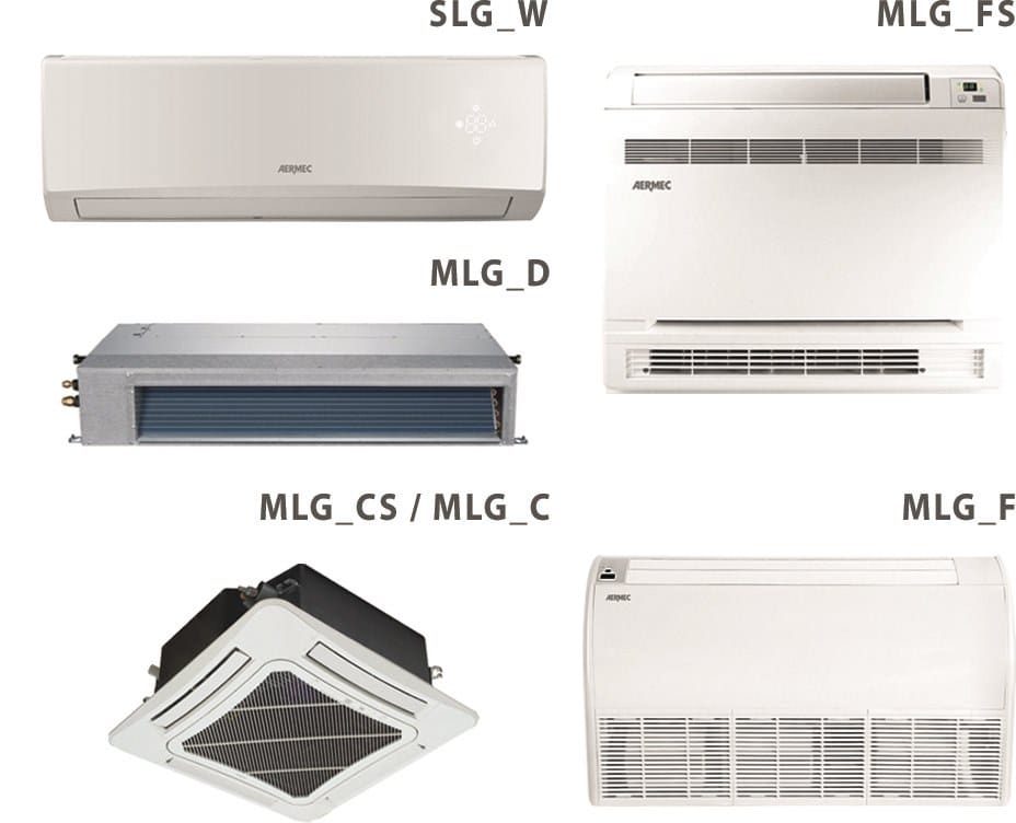 Многокомпонентный кондиционер с тепловым насосом AERMEC MLG ARCH-00072031 - Вид №1