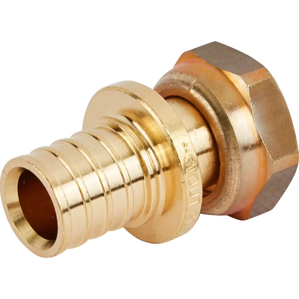 Переходник STOUT 1/2"×20 мм для систем отопления и водоснабжения 82197834 STLM-0021724