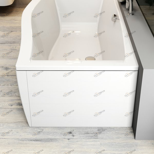 Боковая панель A для ванны MAGNOLIA P 75 белая Ravak CZ61100A00