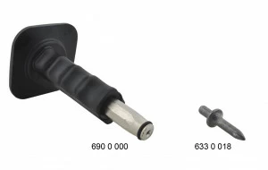 6900000 Монтажные профиля BIS Дюбель забивной для монтажа труб к полу