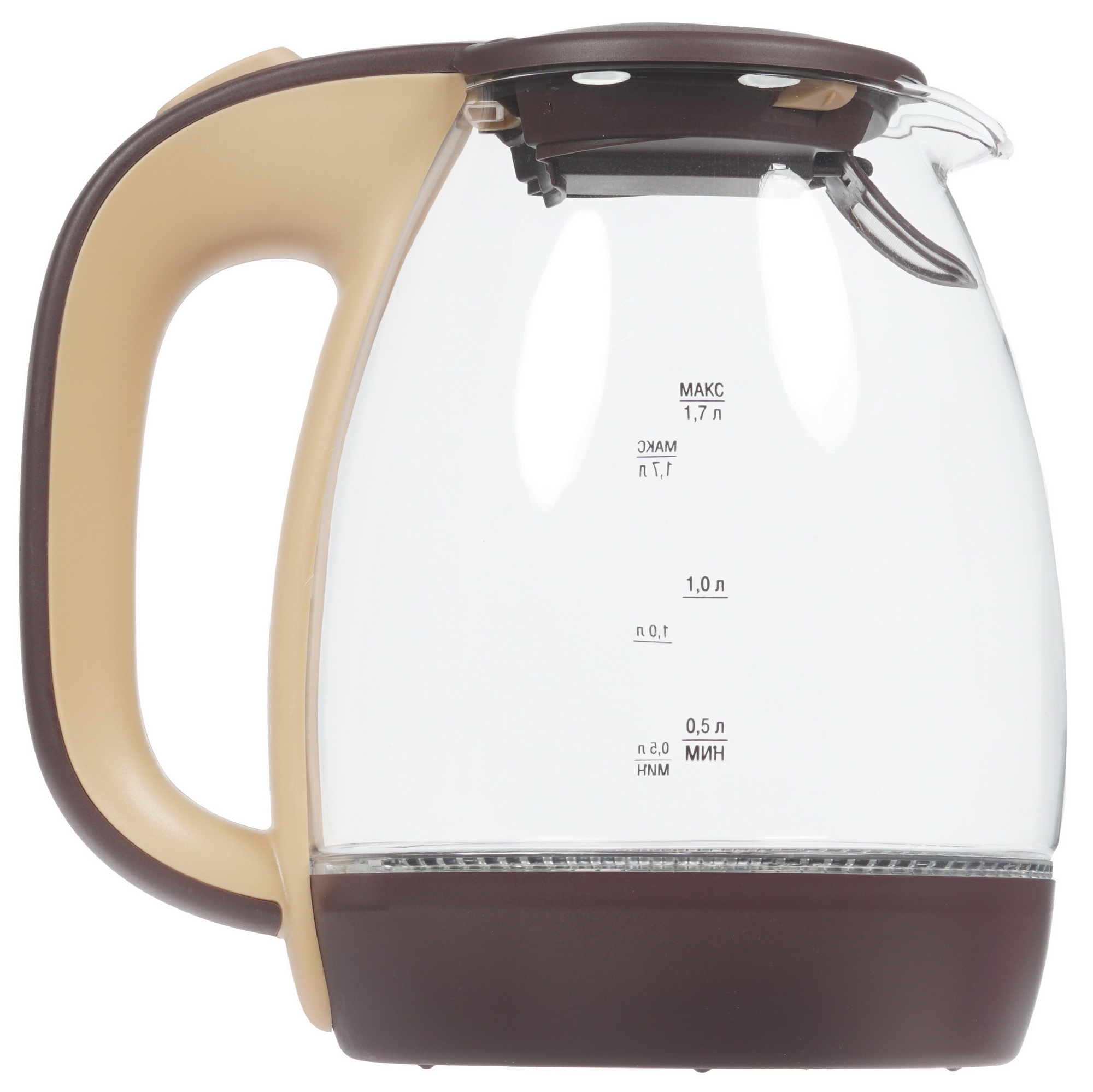 7999510 Электрочайник Delta DL-1203 коричневый STDN-0051845 - Вид №1