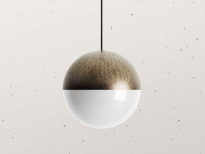 Латунь LED открытый подвесной светильник