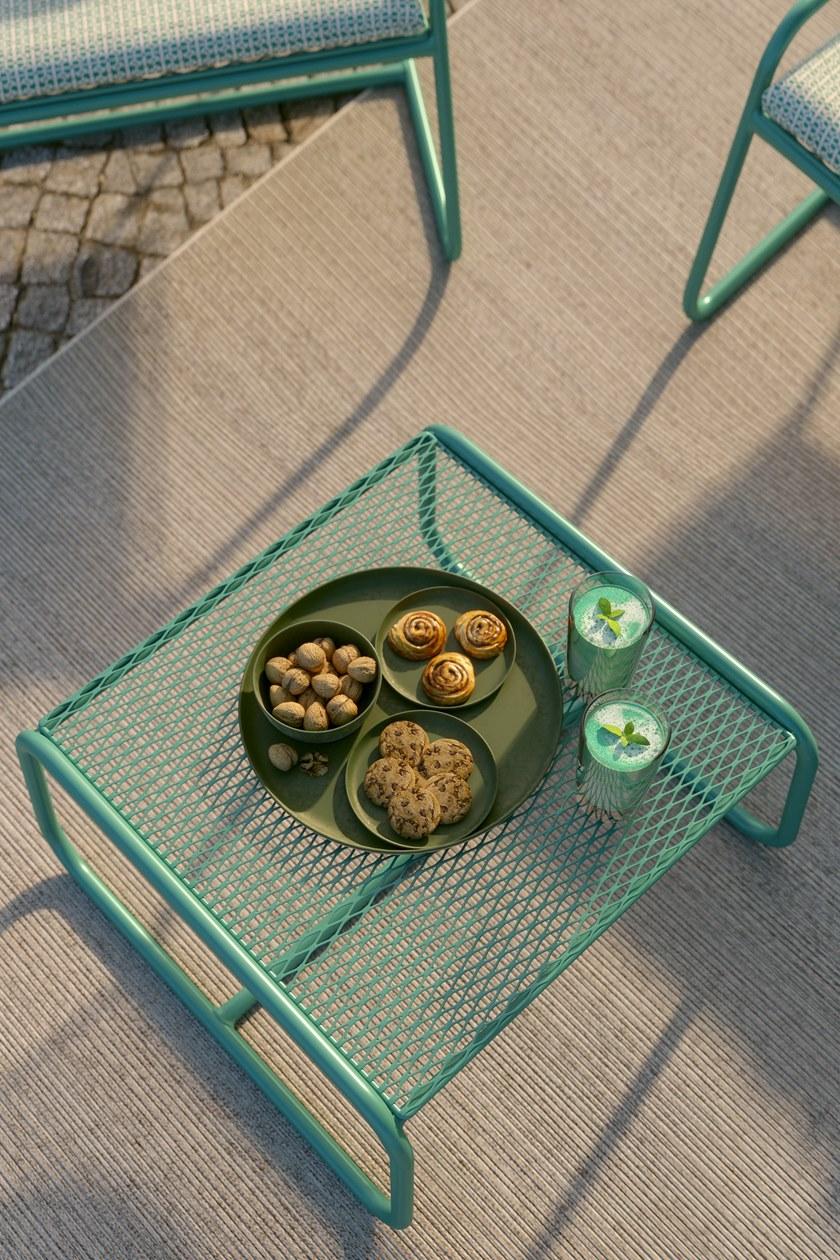 MEMEDESIGN Прямоугольный металлический садовый столик Lolita sun-id-1478804 - Вид №1