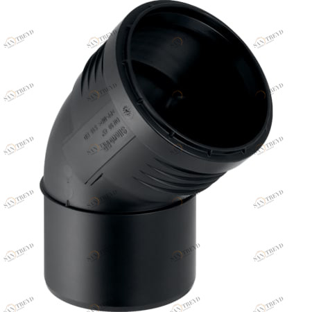 GEBERIT 390.620.14.1 Отвод Geberit Silent-PP 