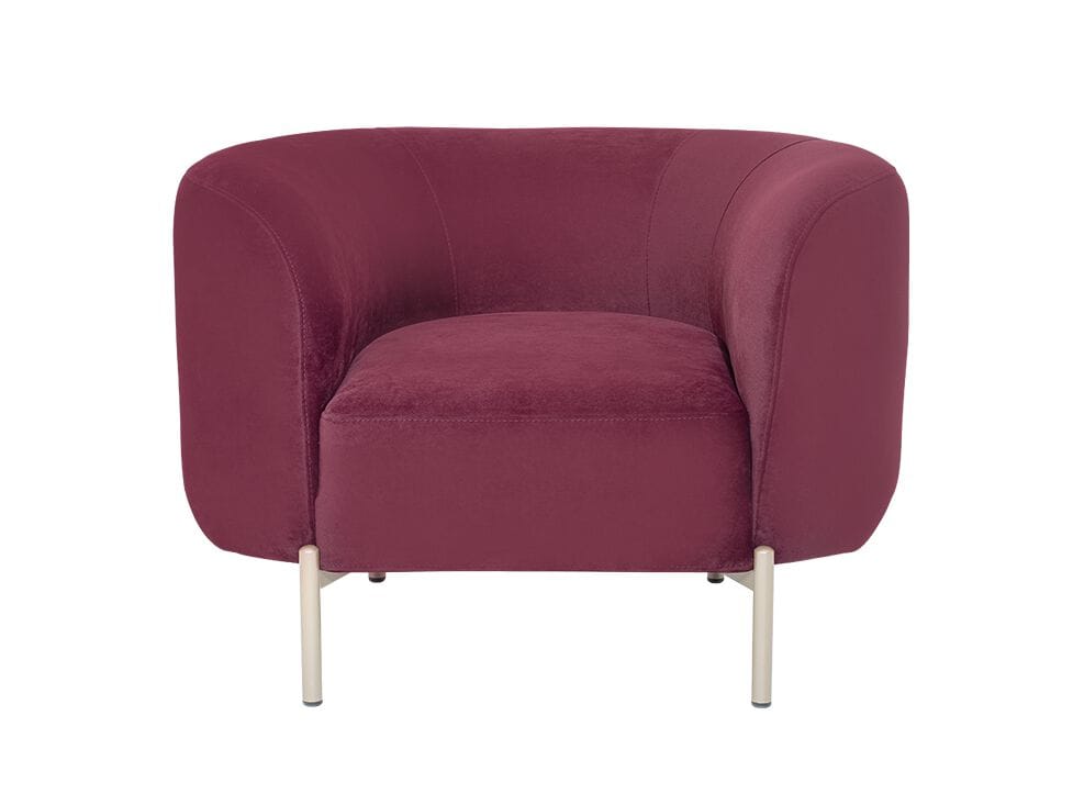 Тканевое кресло с подлокотниками NDESIGN Macaroon ARCH-00018240