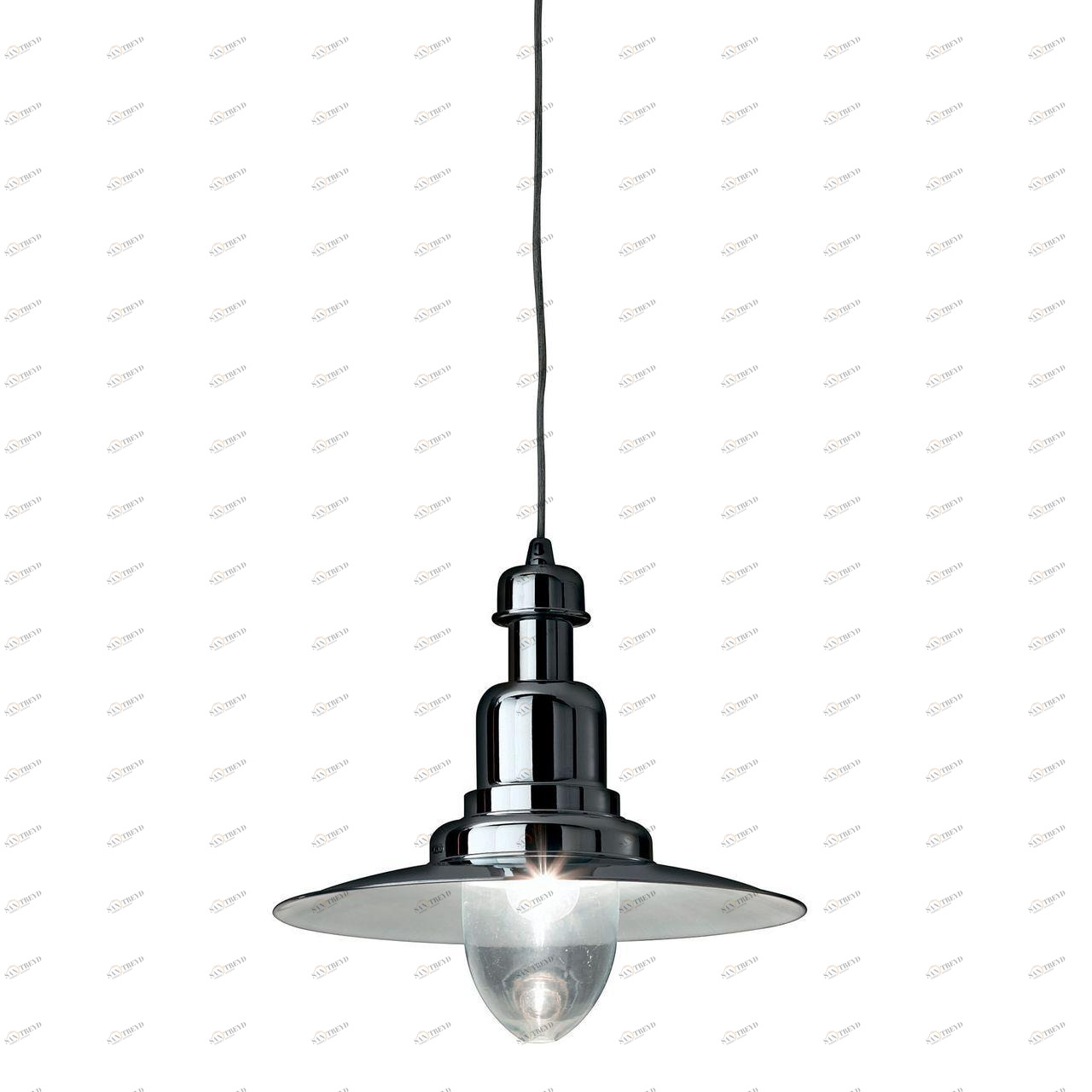 Подвесной светильник Ideal Lux Fiordi SP1 Big Cromo IDEAL LUX ДИЗАЙНЕРСКИЕ, FIORDI 072642 Хром 