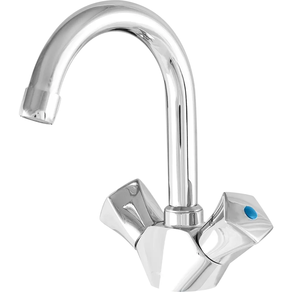Смеситель для раковины Vidima Life BA358AA двухвентильный цвет хром 18414674 STLM-2007951