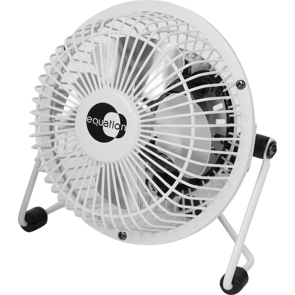 Вентилятор настольный Equation 15W 10см, белый STLM-2104264