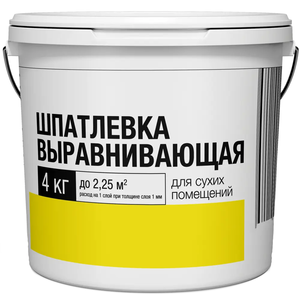 Santreyd Шпатлевка выравнивающая полимерная для сухих помещений 4 кг 83000332 STLM-0038698