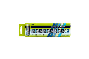 16462470 Батарейка 1.5В, LR03, Alkaline, BP-12 11745 Ergolux