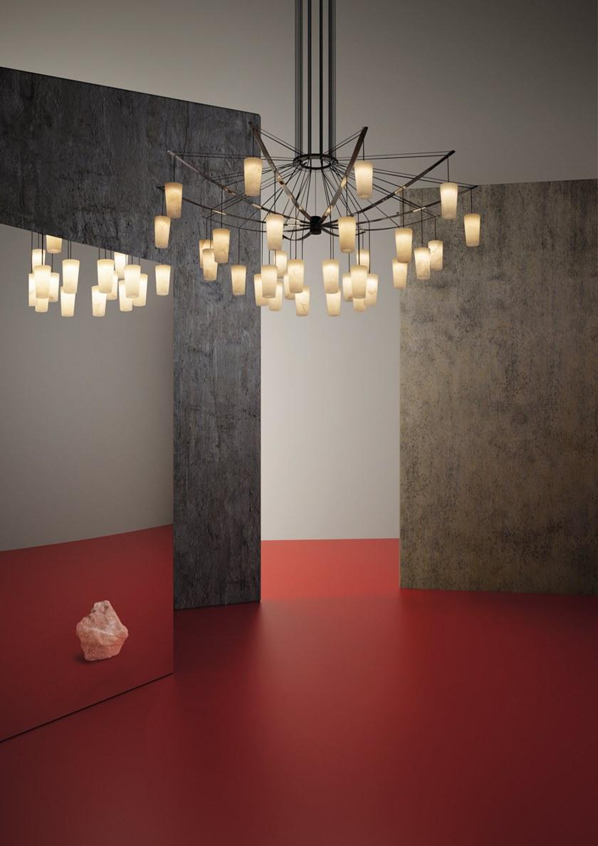 Grok Светодиодный подвесной светильник из алебастра Catenaria sun-id-1496824 - Вид №3