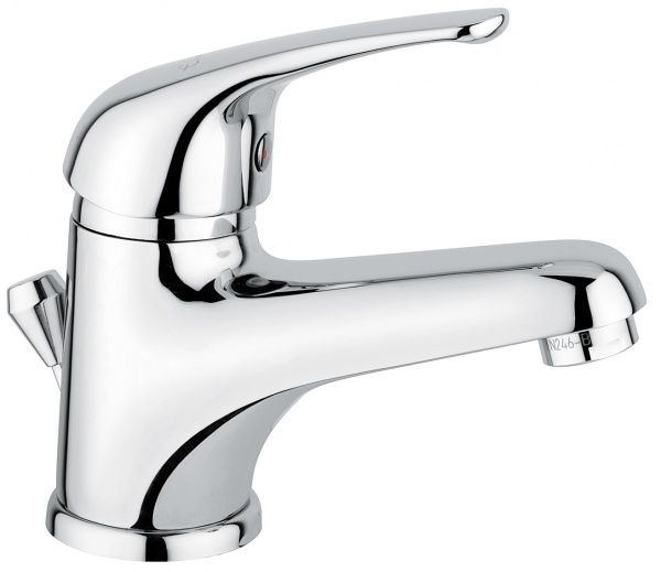 95003CR Смеситель Winny с донным клапаном для раковины, цвет хром EMMEVI 