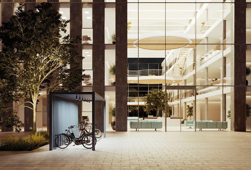 Kettal Офисная будка из алюминия с порошковым покрытием со встроенным освещением sun-id-1430441 - Вид №4