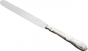 76349 Odiot Нож столовый 26см "Пентьевр" (серебро 925пр) Серебро 925