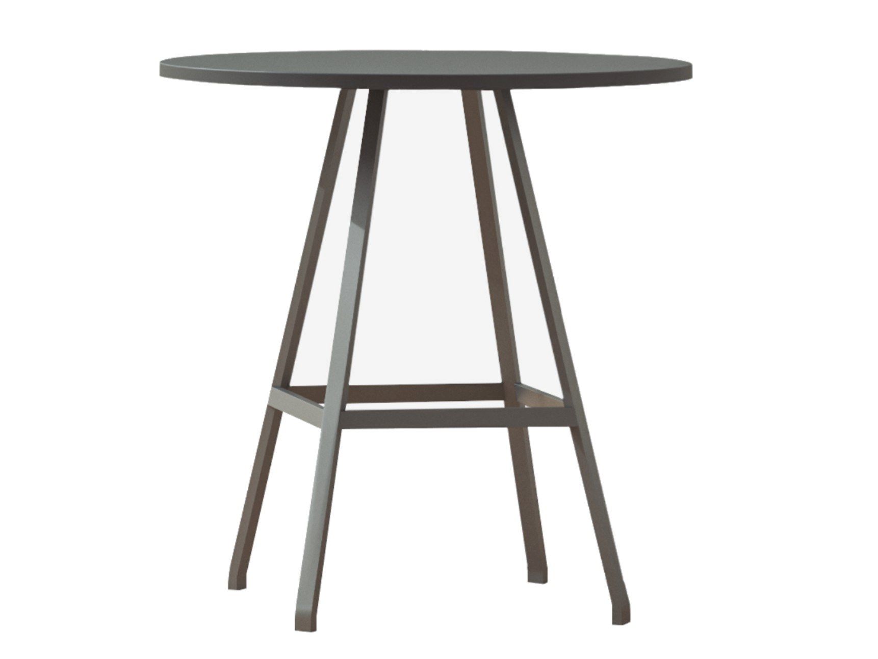 Круглый стол из МДФ ALMA DESIGN X Table ARCH-00140271