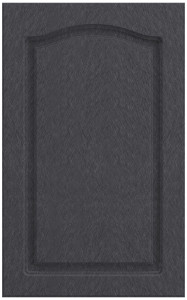 Фасады для кухни Классика Фрезеровка «Классика+» Аура графит №537