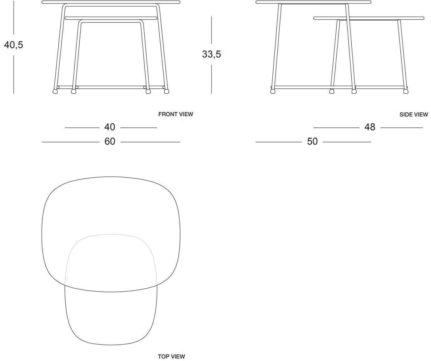 Plank Журнальный столик в hpl Cup 9100-51 - Вид №4