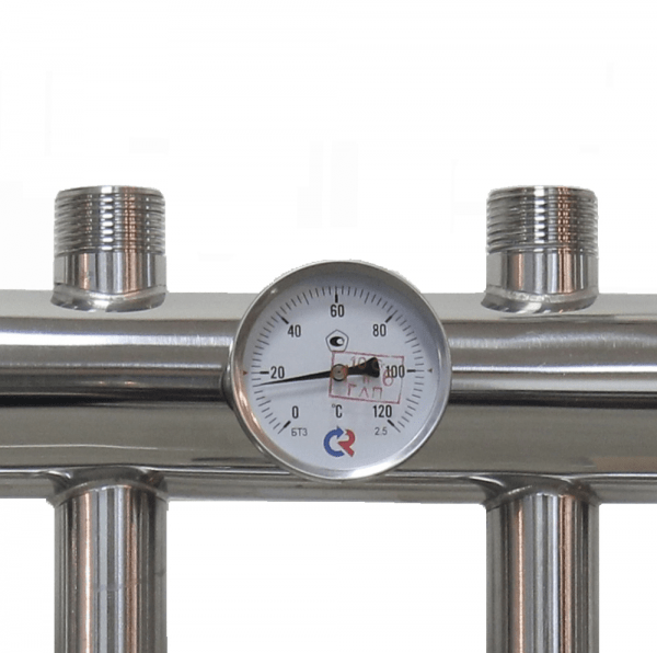 Купить Распределительный коллектор с гидрострелкой 85 кВт, 4+1 контур Прокситерм GSK3241 - Вид №6