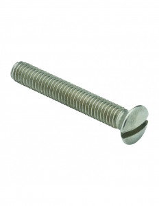 025400 000 00  Винт для сливной трубы с цепочкой и сливом для раковины или раковины, Д. 6 x 40 мм, нержавеющая сталь, 2 шт. Valentin Сталь