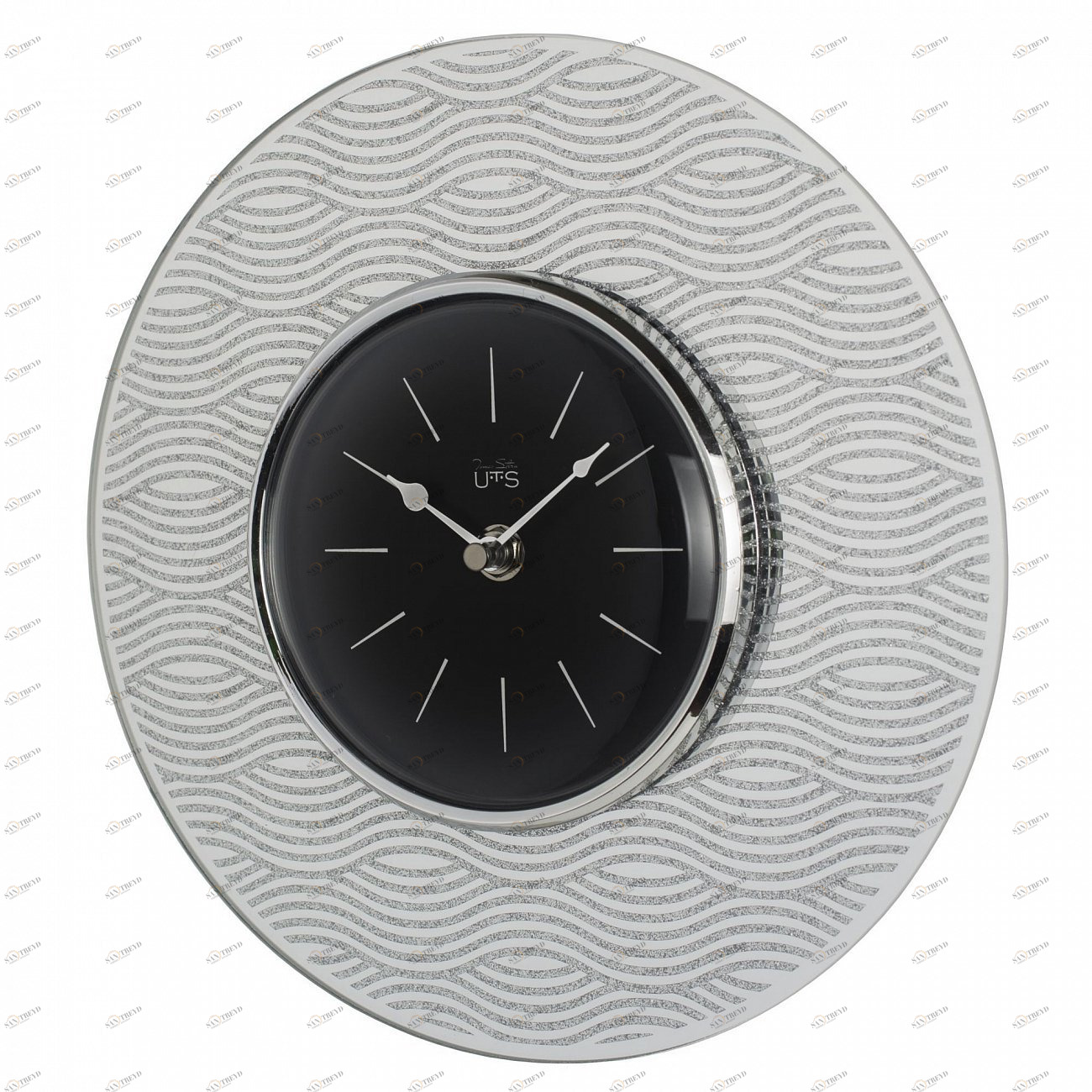 Часы настенные серебристые Tomas Stern 9055 TOMAS STERN  00-3872788 Серебро 