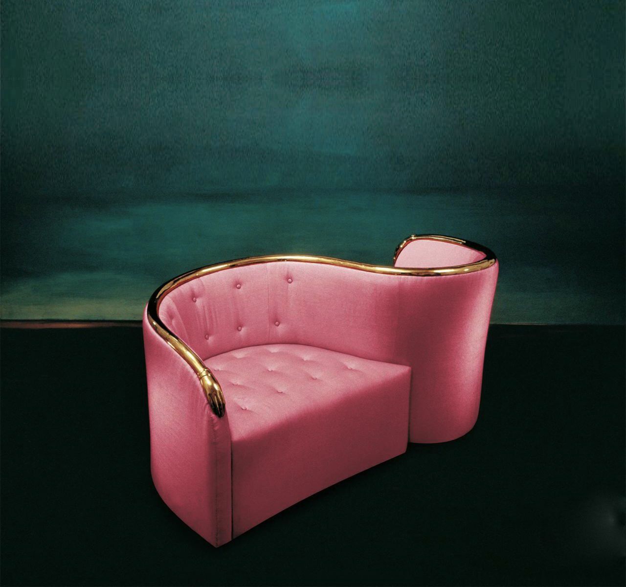 Кресло vis à vis capitonné из ткани BD Barcelona дали ARCH-00093776 - Вид №4